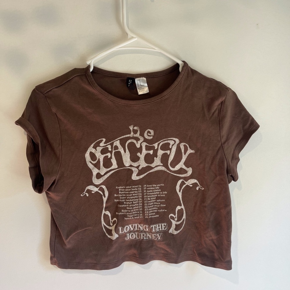 Divided Crop Top